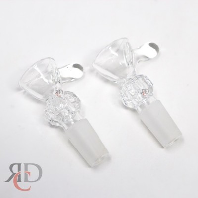 GLASS BOWL CLEAR WITH HANDLE BMD98-14M 1CT